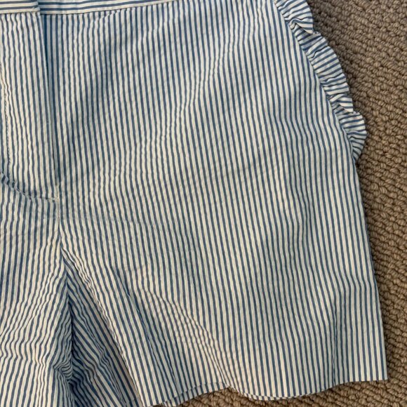 BOGO J. Crew Factory Seersucker Ruffle Shorts - Picture 6 of 8